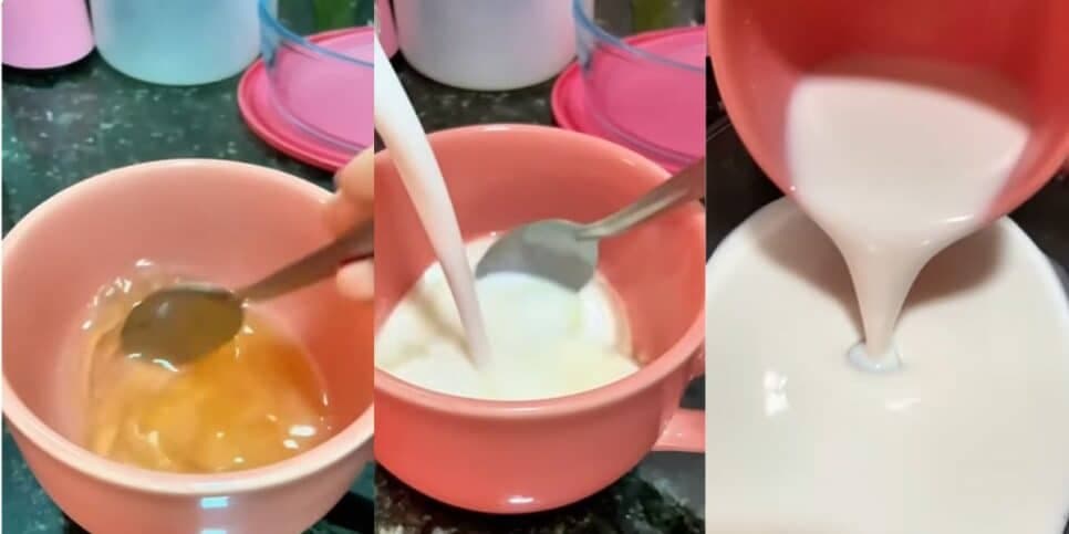 Passo a passo para fazer a receita (Reprodução: Youtube)