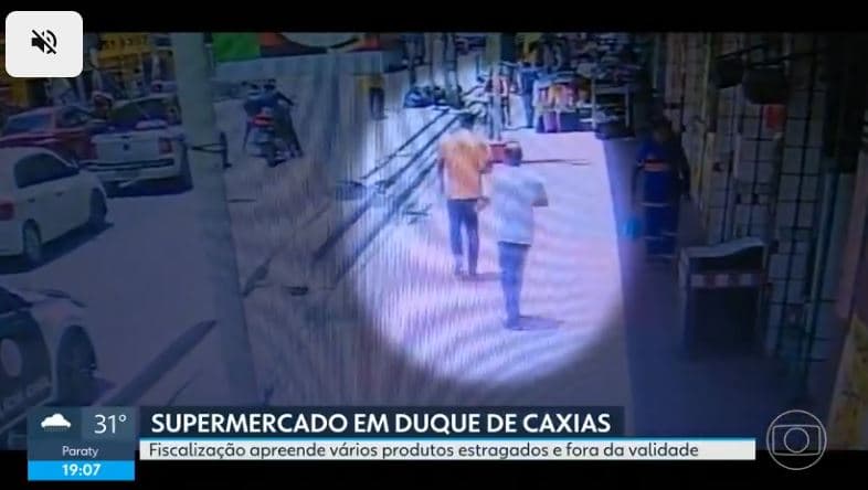Dois gerentes conseguiram fugir (Foto Reprodução/Globo)