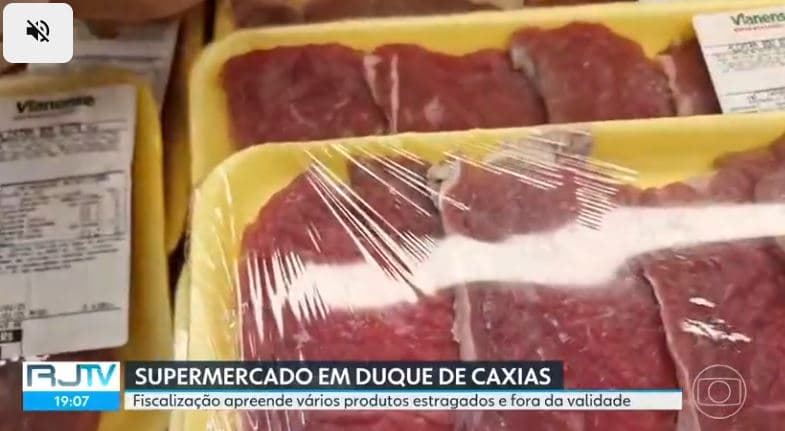 Carne era maquiada (Foto Reprodução/Globo)
