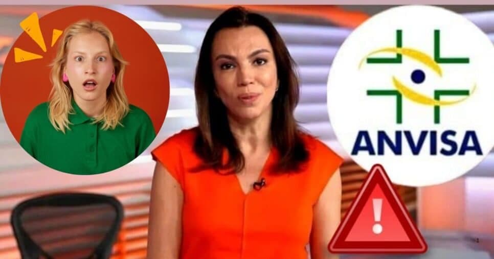 Extrema gravidade": Ana Paula Araújo paralisa BDBR com interdição da ANVISA contra nº1 das mulheres 50+