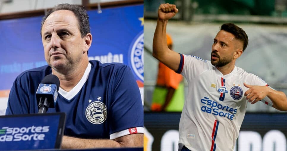 Dupla de Éverton Ribeiro se despede de Ceni no Bahia para jogar no futebol turco