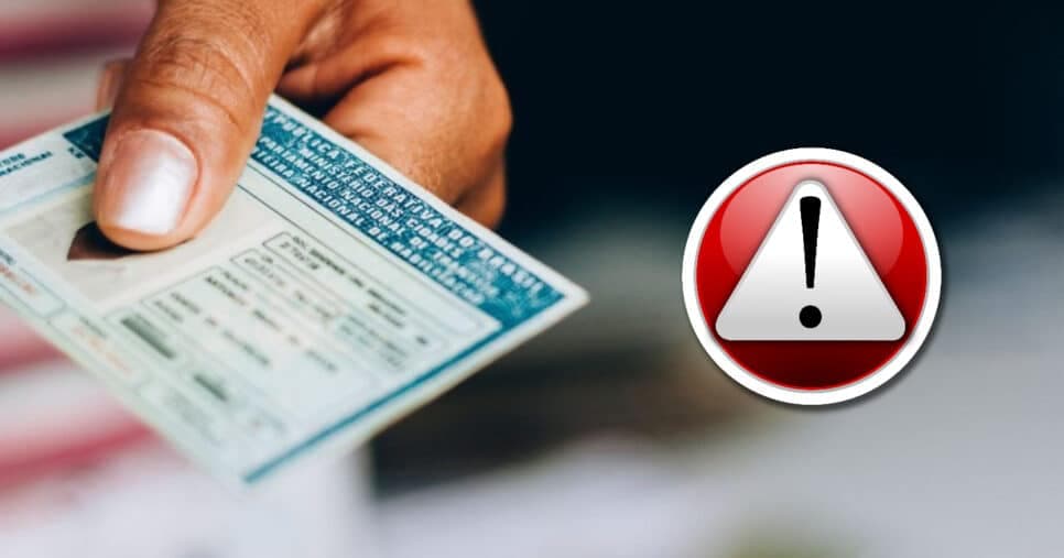 CNH chega com esse alerta (Foto: Divulgação)