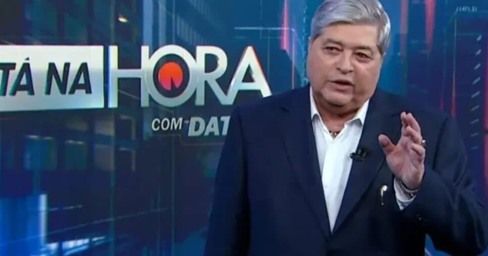 Datena desabafa sobre beira da falência ao sofrer rombo de R$60M em emissora: "Perdi"