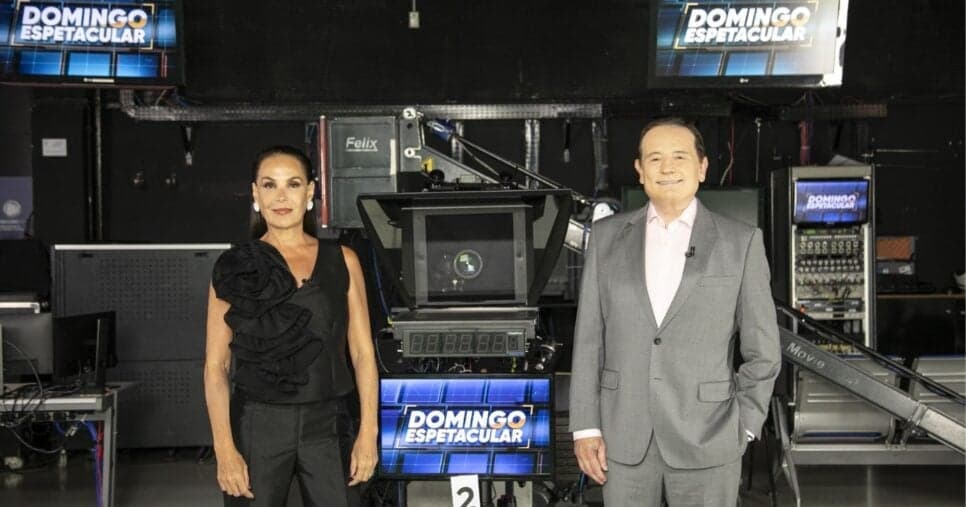 Domingo Espetacular garante vice-liderança isolada na Grande São Paulo e supera o SBT em março