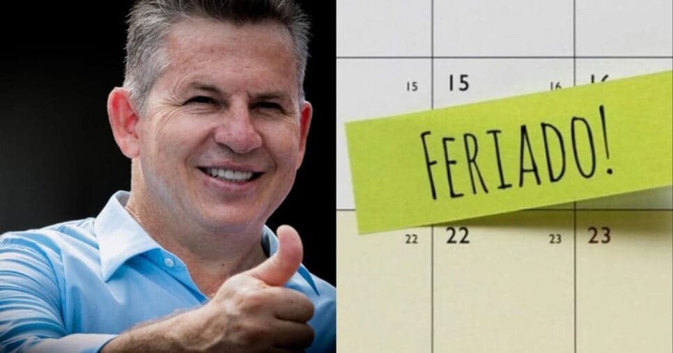 Folga extra e Mauro Mendes ciente no MT: Feriado é confirmado na terça-feira (08/04) para salvar CLTs de Cuiabá