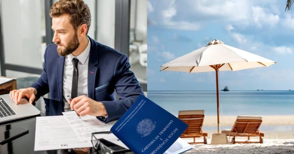 Adeus, férias acumuladas: Lei trabalhista em vigor em 2025 traz 1 atitude de CLTs que cancela o descanso