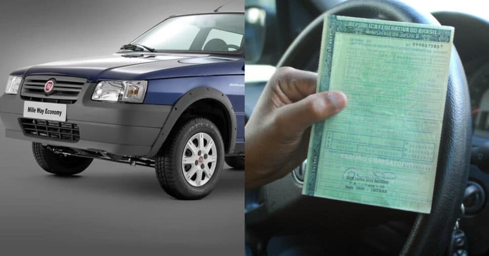 IPVA zerado: Com Fiat Uno na lista, 10 carros que dispensam o pagamento do imposto em 2025