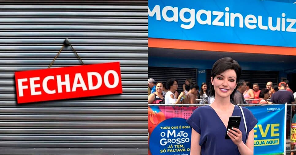 "Encerrou": O fechamento de loja rival da Magazine em Fortaleza, CE, e comunicado oficial da varejista