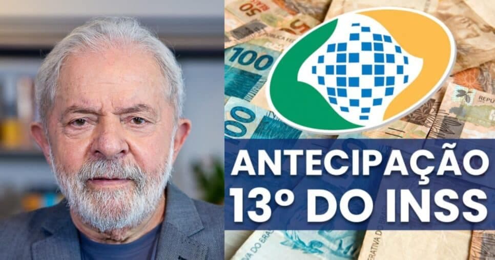 Antecipação do 13º salário do INSS pode ser feita hoje (07) pelos próprios 60+ - Foto: Montagem
