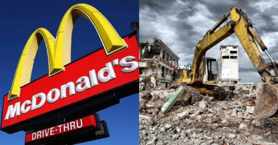 Demolição de unidade nº1 do McDonald's é decretada e substituto multimilionário chega em 2025