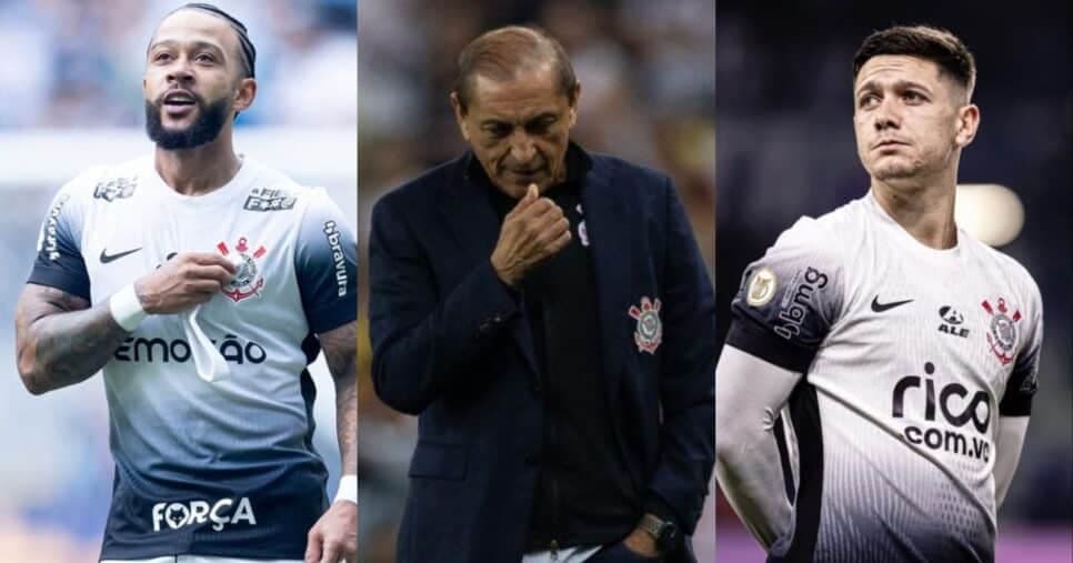 Memphis, Garro e + 3 FORA: Corinthians estreia no Brasileirão com desfalques de peso e Ramón Díaz se desespera