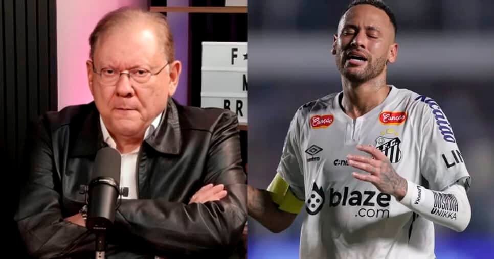 Demissão por justa causa: Milton Neves dá veredito sobre desfecho de Neymar no Santos de Pedro Caixinha