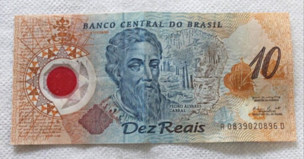Nota de R$ 10 reais