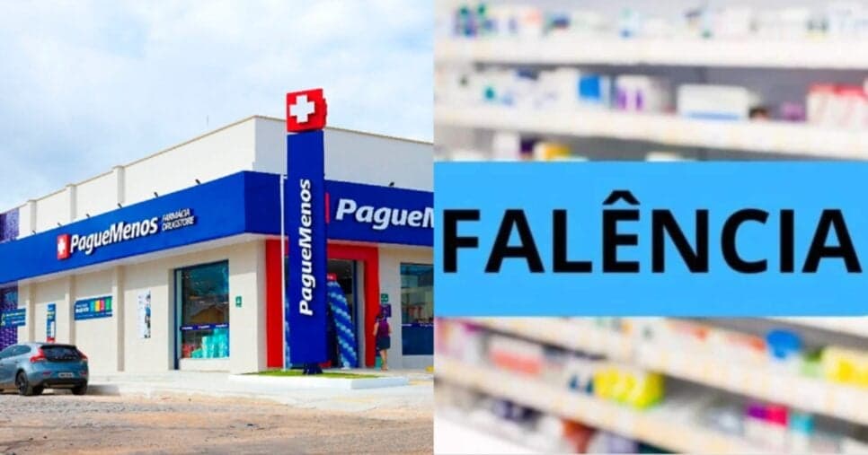 Falência e ADEUS no Ceará: Farmácia rival n°1 da Pague Menos tem portas lacradas em Fortaleza