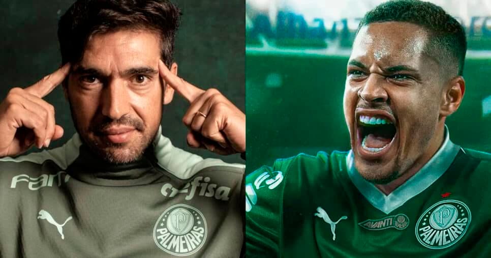 Abel ciente: Reforço de peso anunciado junto com craque de R$ 226M, dupla de Vitor Roque no Palmeiras