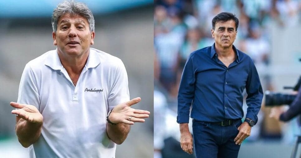 Vingança contra o Grêmio: Renato Gaúcho entra na mira de rival do Brasileirão para aniquilar Quinteros