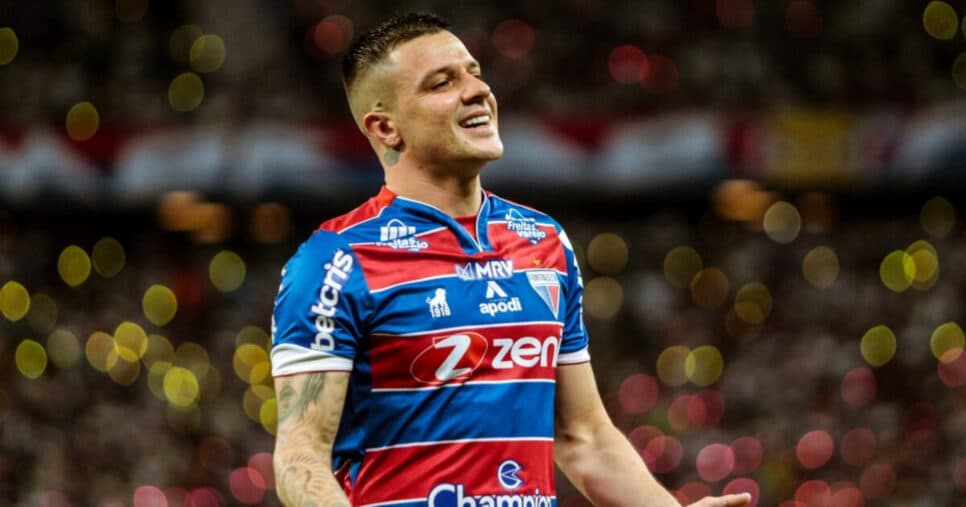 O famoso jogador de futebol (Foto: Mateus Lotif/Fortaleza EC)
