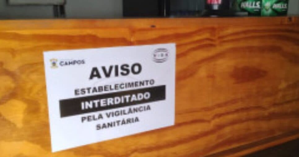 O Restaurante permaneceu interditado até que tivesse a situação regularizada (Foto Reprodução/Internet)
