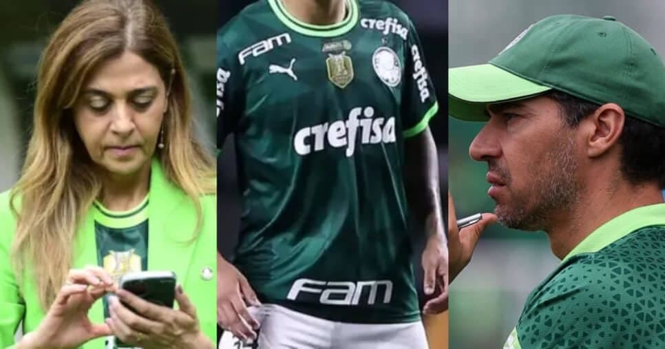 R$37M e ADEUS a Veiga: Leila Pereira arma saída de queridinho de Abel no Palmeiras hoje(06)