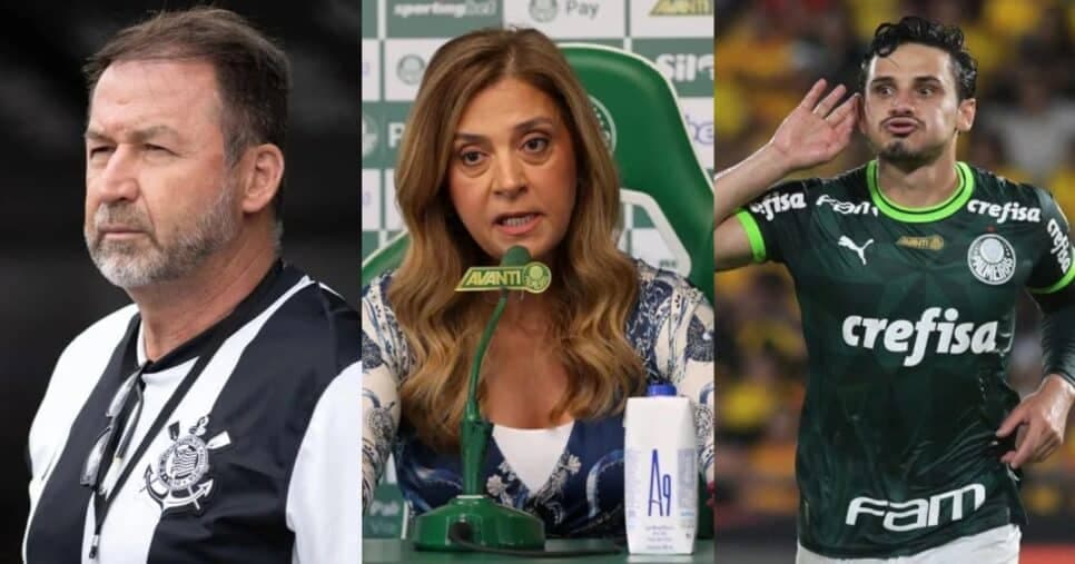 Rasteira no Corinthians, ADEUS de dupla de Veiga e Leila desesperada: Palmeiras sofre com 3 reviravoltas hoje(13)