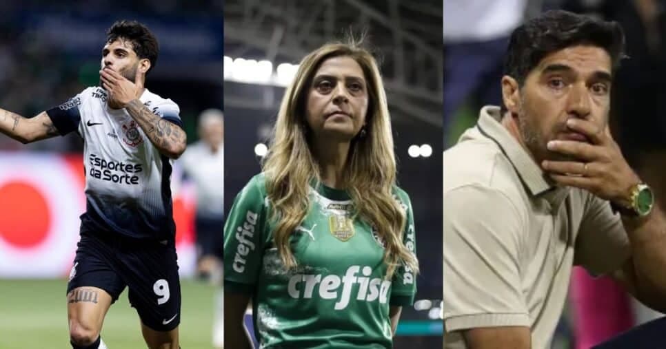 Rasteira do Corinthians e demissão de Abel Ferreira: Leila lida com 2 bombas no Palmeiras hoje(17)