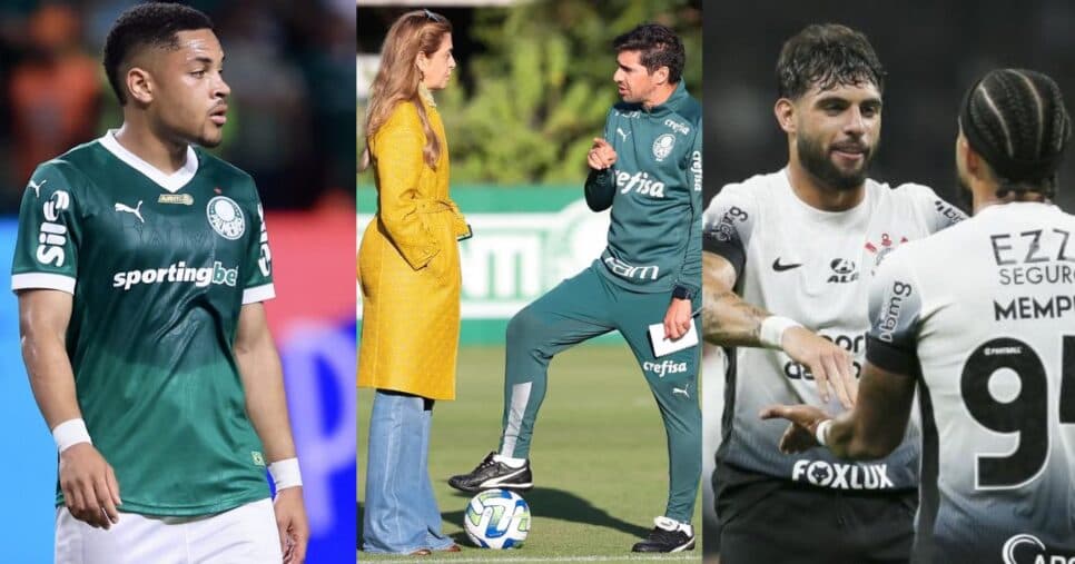 Novo camisa 10 para jogar com Vitor Roque: Abel e Leila armam +1 reforço no Palmeiras para aniquilar Corinthians