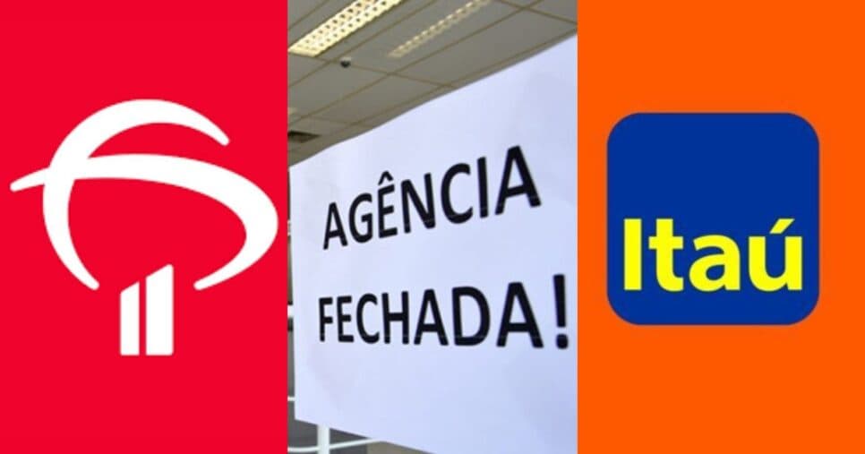 R$51BI e Zema ciente em MG: Bradesco e Itaú cravam FIM de 20 agências em Belo Horizonte