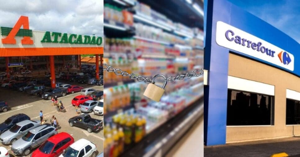 Adeus ao Brasil e lojas aniquiladas por Atacadão e Carrefour: FIM de 2 redes de supermercados em SP, MG e mais