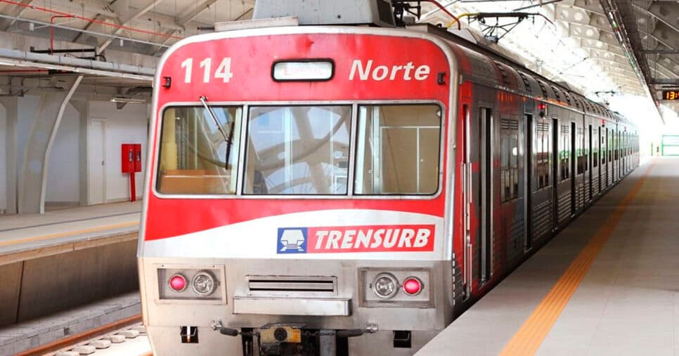 Trem da Trensurb (Foto: Reprodução)
