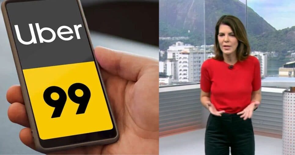 Castro ciente: Mariana Gross para RJ1, na Globo, com proibição a Uber e 99 no Rio de Janeiro