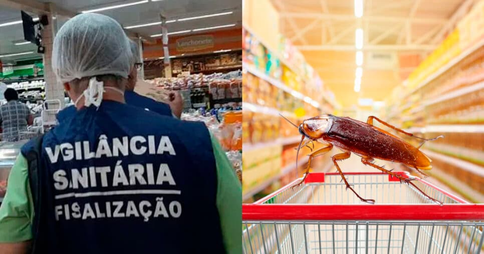 Pão com barata: Vigilância Sanitária faz denuncia contra supermercado n°1 e aciona alerta da Anvisa