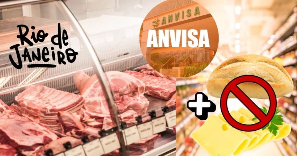 265kg de carne, pão, queijo e + alimentos PODRES: Anvisa interdita açougue de mercado n°1 no RJ em 2025
