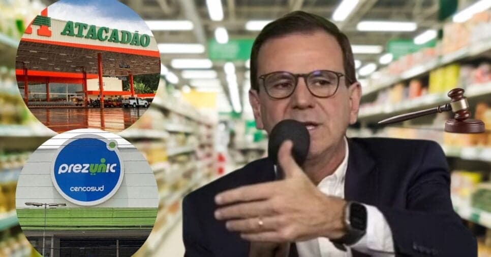 Lei: Paes faz liberação em estacionamentos de supermercados do RJ