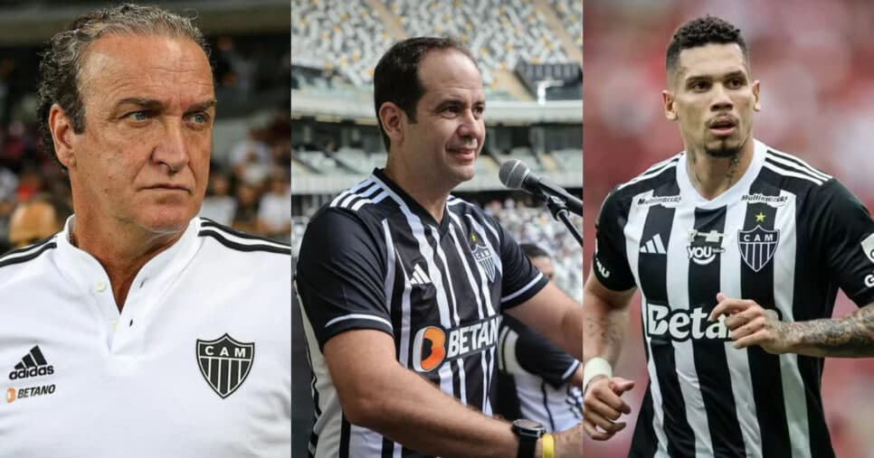 Cuca desesperado: CEO do Atlético-MG não para na saída de Paulinho e +2 craques e crava outra debandada em BH