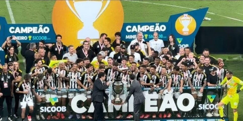 Atlético-MG campeão mineiro de 2025 (Reprodução: Youtube)
