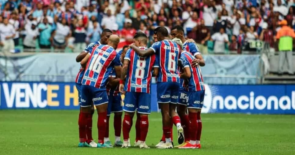 Jogadores de futebol do Bahia (Foto: EC Bahia/Esporte News Mundo)