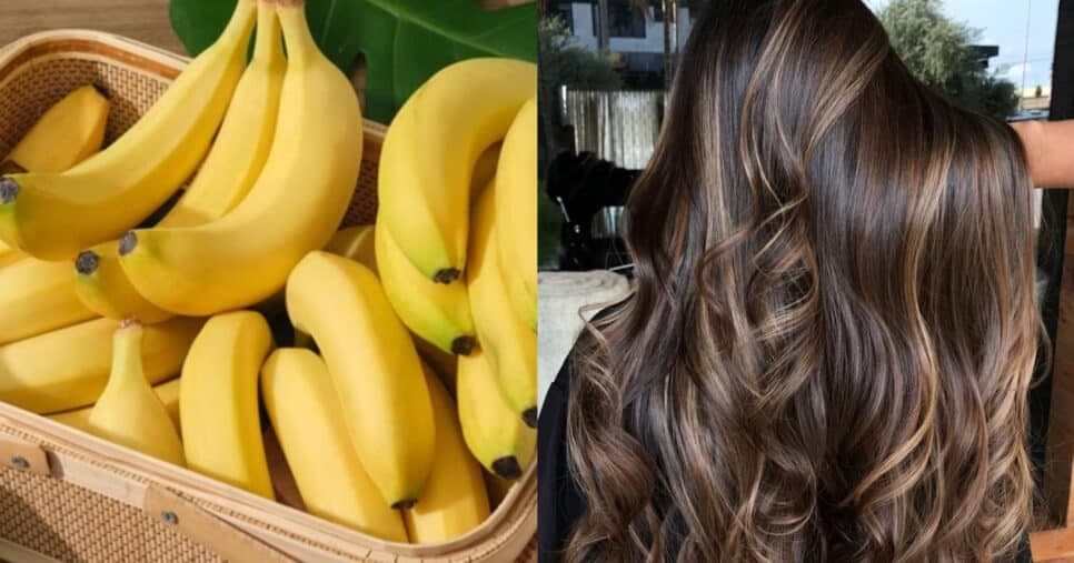 Nada de babosa: Banana e +2 ingredientes populares revive cabelo destruído em 20 minutos