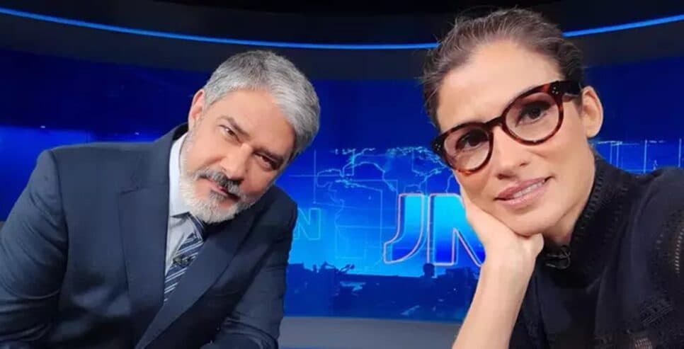 Isto é quanto os 2 âncoras do JN recebem por mês (Foto: Reprodução/ Instagram)