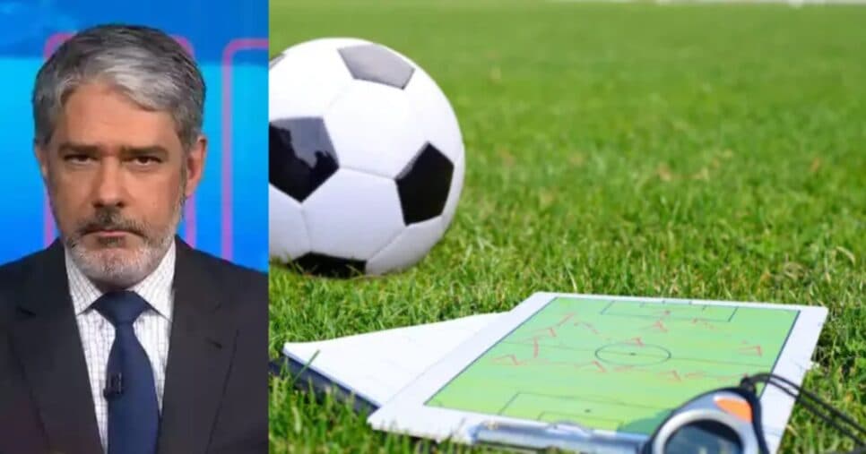 "Nesse momento": Bonner interrompe JN com demissão de técnico no Brasil e paralisa o mundo do futebol