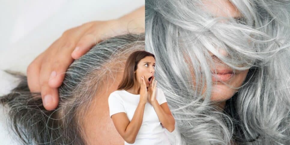 Fios macios e brilhantes: Máscara com 2 ingredientes ressuscita o cabelo branco da tinta com química