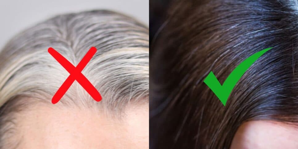 Adeus, salão: Tinta com 3 ingredientes escurece até o último fio de cabelo branco sem química