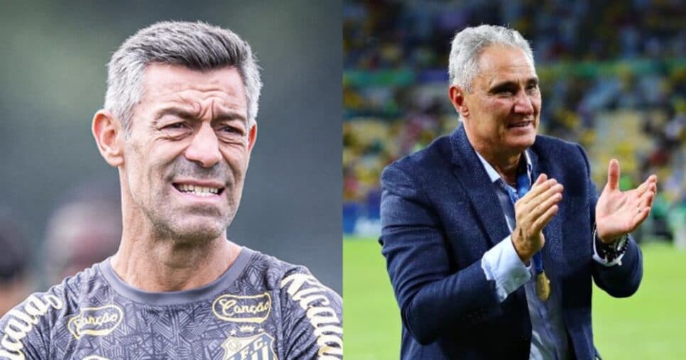 "Está fora": Neto paralisa Band com demissão de Caixinha no Santos e Tite chega voando como substituto