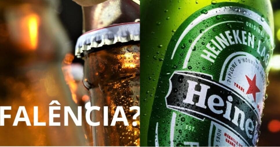 Dívida de R$55M: Falência de fábrica de cerveja popular igual a Heineken em MG é exigida por gigante