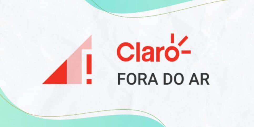 Claro ficou alguns minutos fora do ar (Reprodução: Internet)