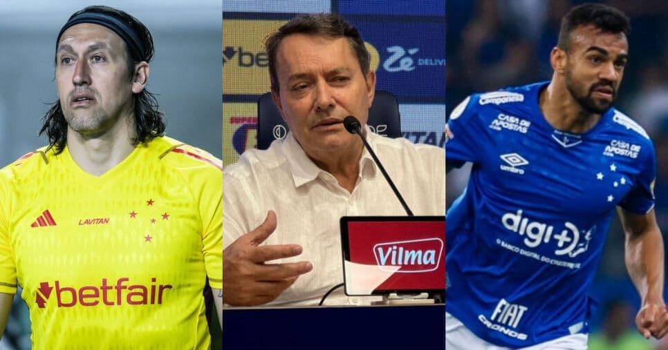 Adeus de Cássio, Fabrício Bruno e +2: Pedrinho BH tem veredito de debandada de 4 craques no Cruzeiro