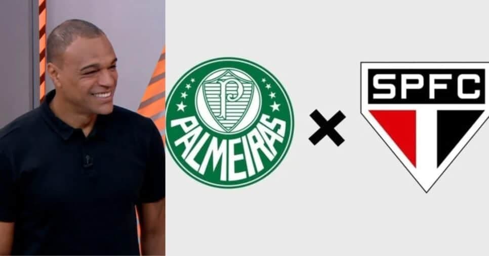 "Não vou nem falar": Denílson paralisa GE com rasteira fatal do Palmeiras no São Paulo por trunfo em 2025