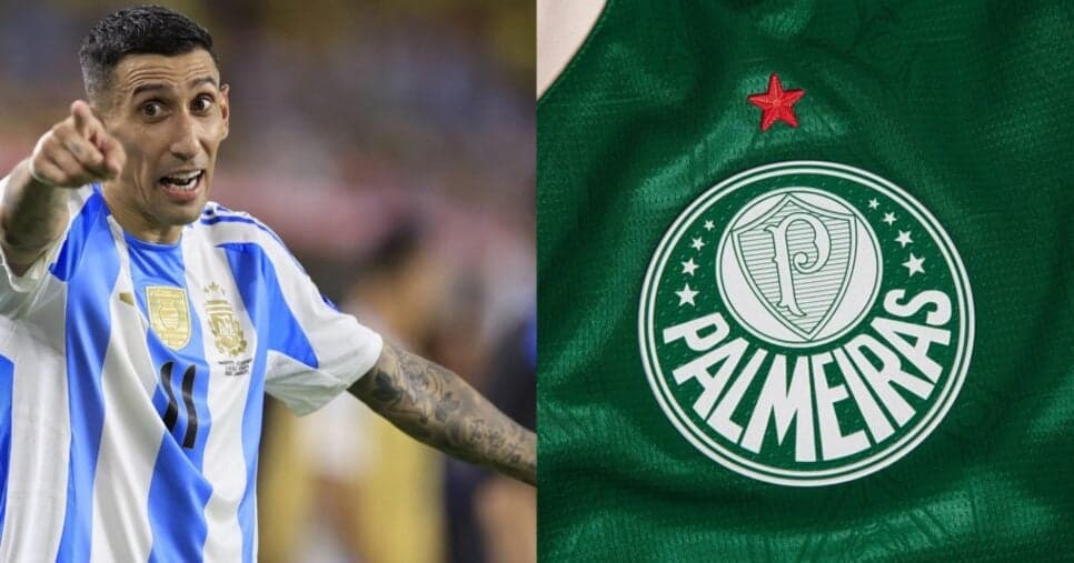 R$19M e pra substituir Estêvão: Palmeiras arma contratação histórica de Di Maria em 2025