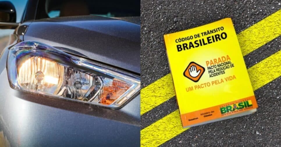 Sem perdão e decreto do Detran: Lei dos faróis em vigor traz multa pesada a motoristas e alerta emergencial