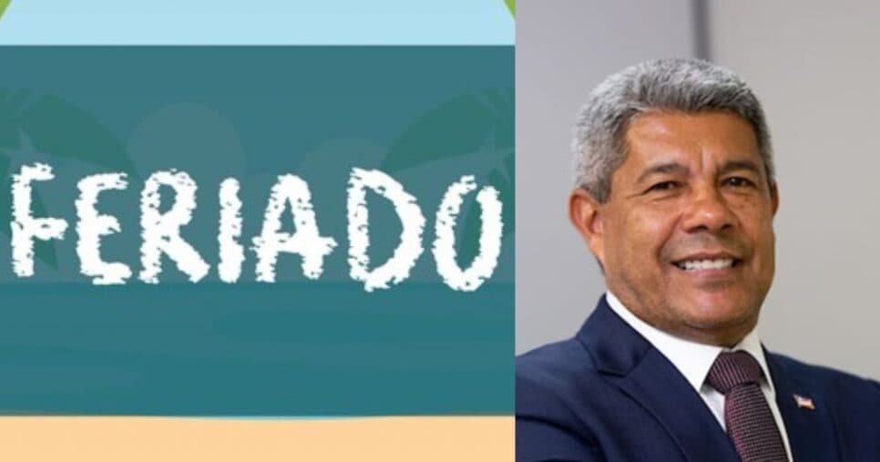 Jerônimo Rodrigues ciente: Feriado PROLONGADO é confirmado na Bahia terça (01/04) pra salvar CLTs