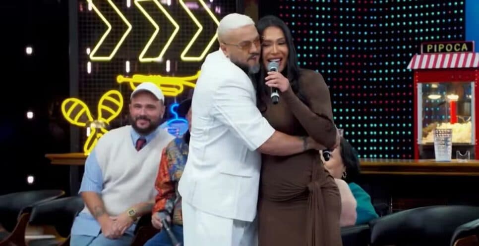 Amizade entre o ex casal perpetua (Foto: Reprodução/ Globo)